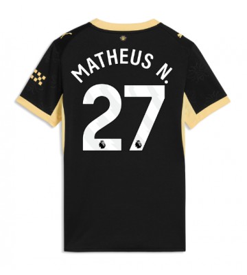 Manchester City Matheus Nunes #27 Replika Bortatröja Damer 2026-27 Kortärmad